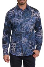 Men's Robert Graham Diesel Limited Edition Classic Fit Sport Shirt, Size - Blue