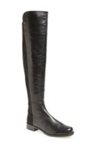 Women's Stuart Weitzman 5050 Over The Knee Leather Boot W - Black