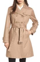 Women's Kate Spade New York Signature Back Bow Trench Coat - Beige