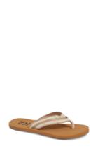 Women's Billabong Baja Flip Flop M - Brown