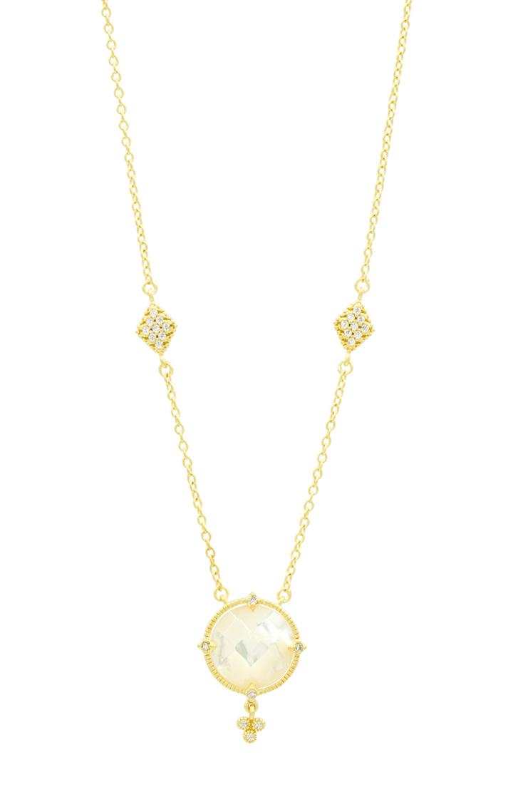 Women's Freida Rothman Color Theory Round Pendant Necklace