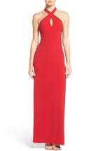 Women's Ali & Jay Cutout Halter Gown - Red