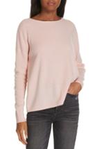 Women's Nordstrom Signature Cashmere Ribbed Pullover - Pink