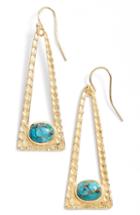 Women's Collections By Joya Laine Turquoise Drop Earrings
