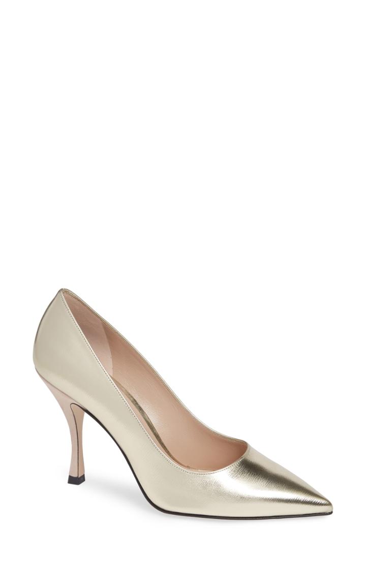 Women's Stuart Weitzman Tippi Pump M - Metallic