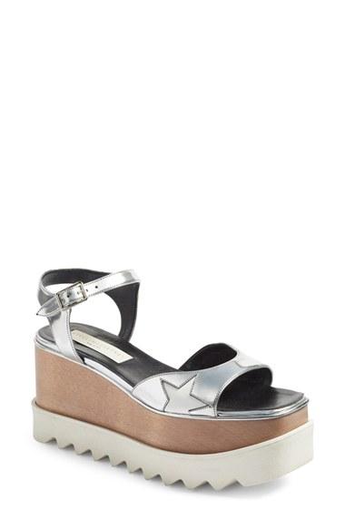 Women's Stella Mccartney Star Wedge Platform Sandal