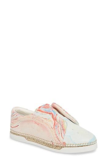 Women's M4d3 Elizabeth Espadrille Slip-on Sneaker .5 M - Black