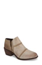 Women's Charles By Charles David Farren Low Textured Bootie M - Brown