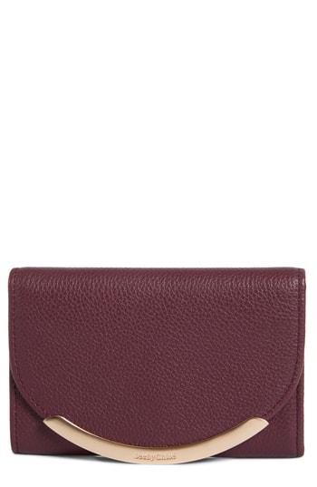 Women's See By Chloe Lizzie Trifold Wallet - Purple