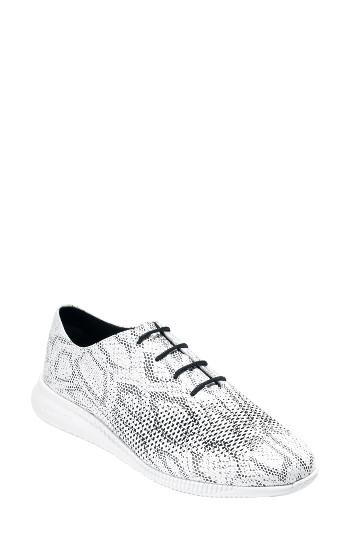 Women's Cole Haan '2.zerogrand' Laser Oxford .5 B - Black