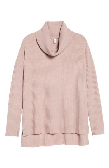 Women's Bp. Funnel Neck Tunic - Pink