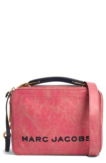 Marc Jacobs The Box Leather Handbag - Black