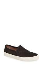 Women's Frye Camille Perforated Slip-on Sneaker M - Black