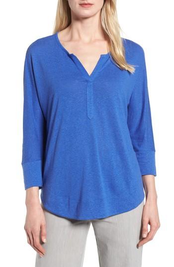 Women's Nic+zoe Road Trip Top - Blue