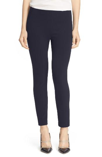 Women's Veronica Beard Scuba Pants - Blue