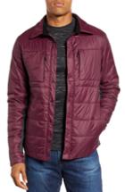 Men's Smartwool Smartloft 60 Shirt Jacket - Burgundy