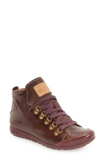 Women's Pikolinos Lisboa High Top Sneaker Eu - Red