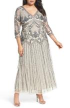 Women's Pisarro Nights Embellished Chiffon Long Dress