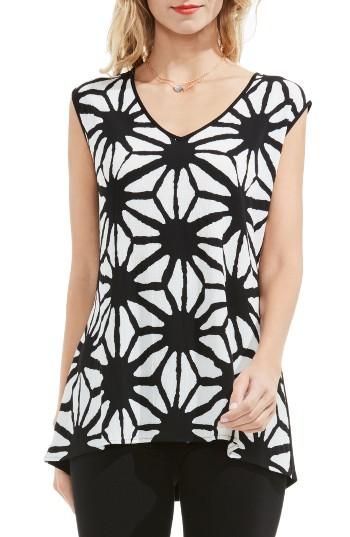 Women's Vince Camuto Starlight Mixed Media Top