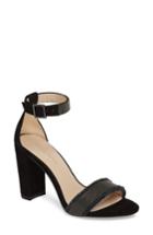 Women's Pelle Moda Bonnie6 Embellished Sandal M - Black