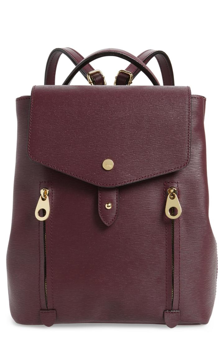 Lodis Los Angeles Small Hermione Rfid Backpack - Burgundy