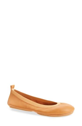 Women's Yosi Samra Samara Foldable Ballet Flat M - Coral