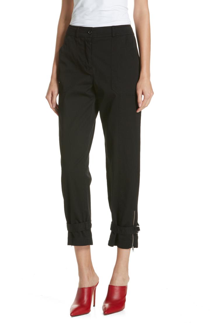 Women's Robert Rodriguez Belt Cuff Pants