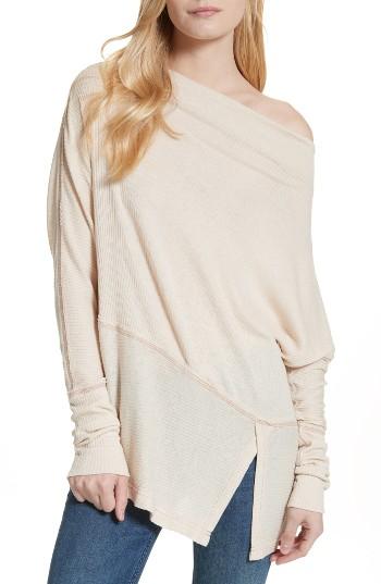 Women's Free People Londontown Thermal Tee - Beige