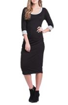 Women's Lilac Clothing Body-con Maternity Dress