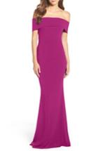 Women's Katie May Legacy Crepe Body-con Gown - Purple