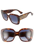Women's Moschino 54mm Square Sunglasses -