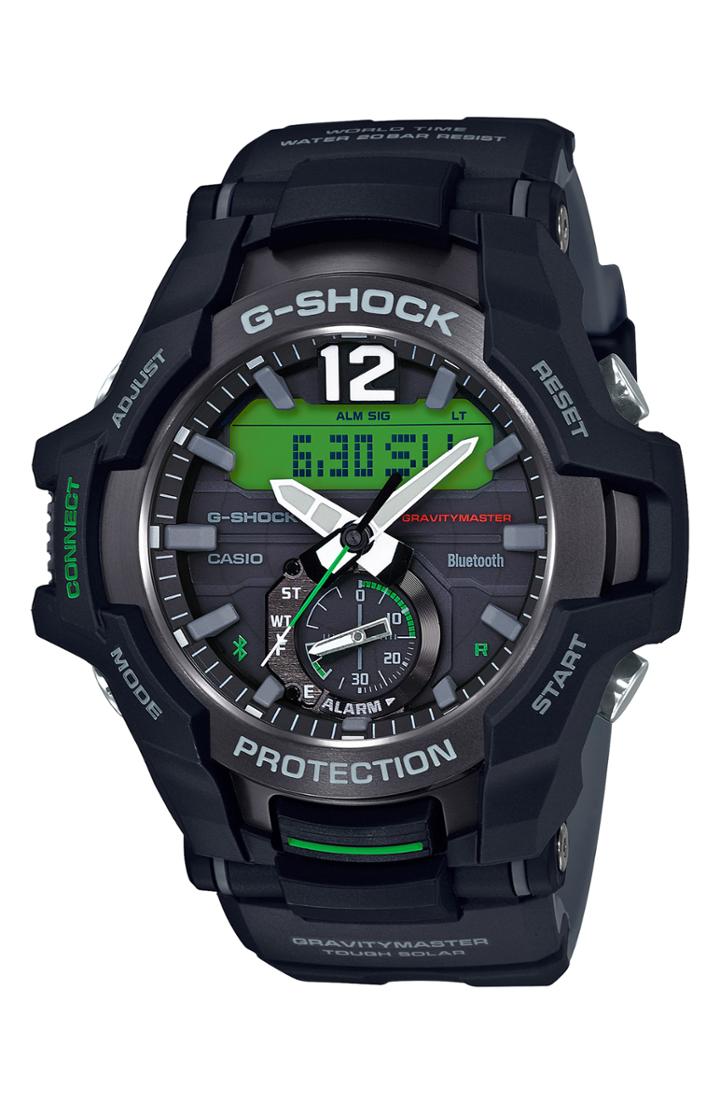 Men's G-shock Gravitymaster Ana-digi Bluetooth Enabled Resin Strap Watch, 49mm (regular Retail Price: $300)