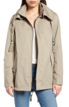 Women's Sam Edelman Sequin Elbow Patch Anorak Jacket - Beige