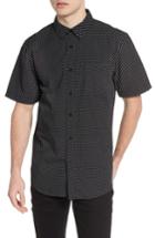 Men's Obey Brozwell Short Sleeve Shirt - Black