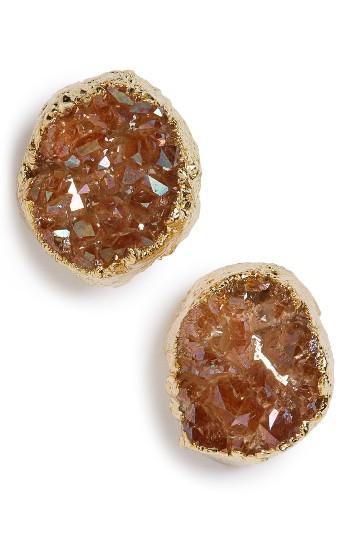Women's Panacea Drusy Stud Earrings