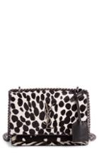 Saint Laurent Mini Sunset Genuine Calf Hair Shoulder Bag -