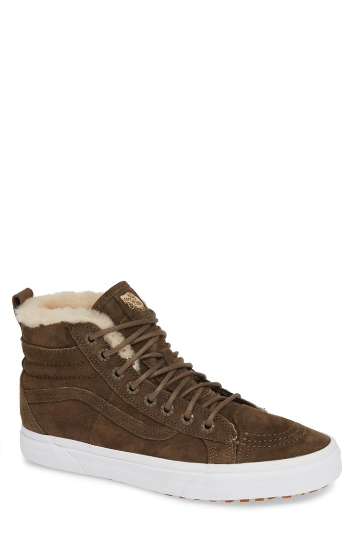 Men's Vans Nyc Sk8 Hi 46 Mte Dx Sneaker M - Brown