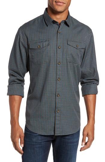 Men's Coastaoro Summit Check Flannel Shirt - Green