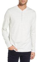 Men's Slate & Stone Long Sleeve Henley T-shirt, Size - Grey