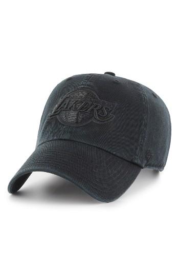 Women's '47 Clean Up Los Angeles Lakers Baseball Hat - Black