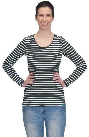 Women's Modern Eternity Maternity/nursing Tee - White