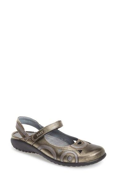 Women's Naot 'rongo' Slip-on Us / 35eu - Metallic