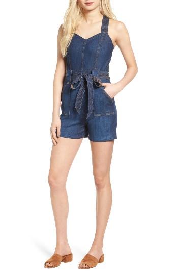 Women's 7 For All Mankind Denim Romper