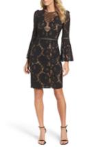 Women's Tadashi Shoji Lace Bell Sleeve Dress