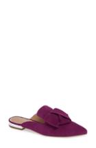 Women's Linea Paolo Anya Bow Mule .5 M - Purple