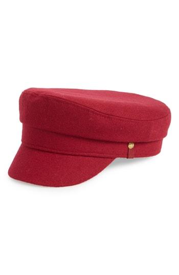 Women's Frye Fiddler Merino Wool Cap - Burgundy