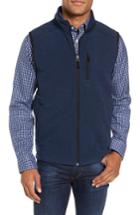 Men's Nordstrom Men's Shop Polar Fleece Vest, Size - Blue