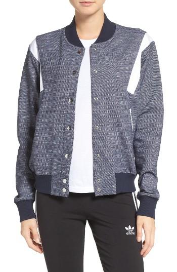 Women's Adidas Originals Track Jacket, Size - Black