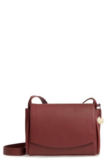 Skagen Sylvi Leather Crossbody Bag - Red