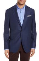 Men's Ted Baker London Konan Trim Fit Wool Blazer R - Blue